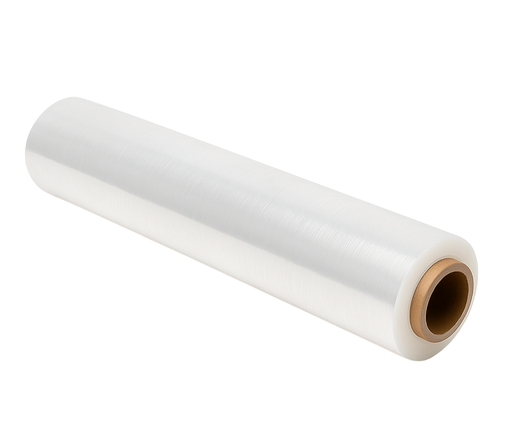 Handwikkelfolie Transparant – 50cm x 300m x 20my